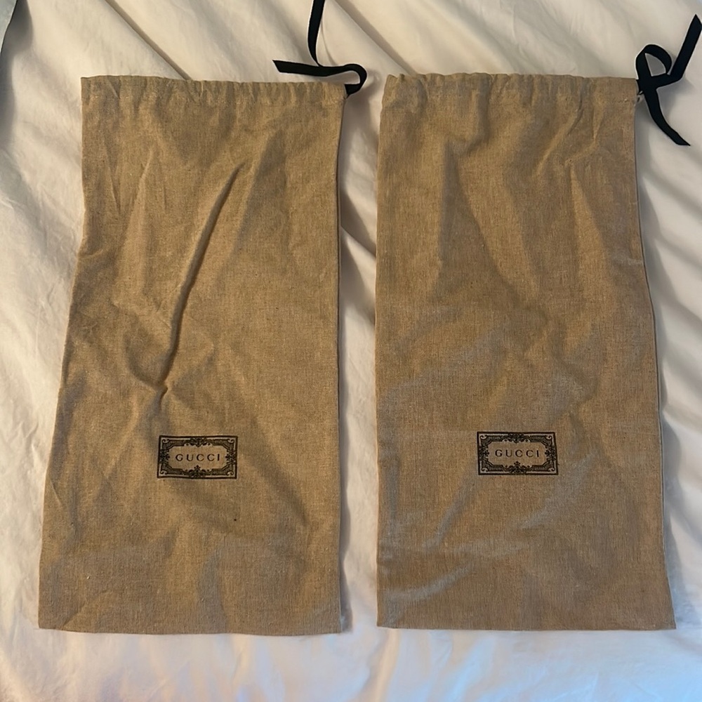 Gucci Shoe Dust Bags